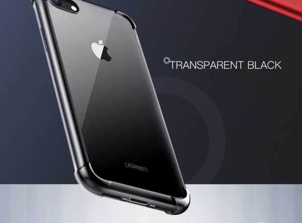 UGREEN shockproof iPhone 7, 8 Case - Crystal Black