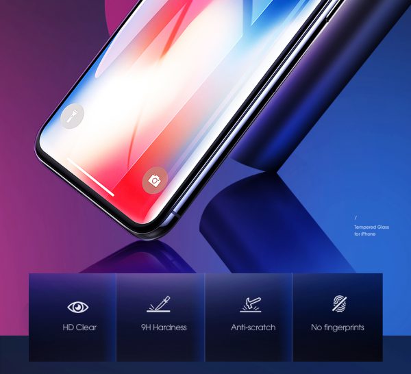UGREEN iPhone Tempered Glass Protector - iPhone x