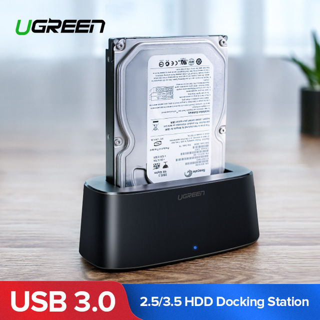 UGREEN USB 3 hard docking black Surovi Enterprise Ltd.