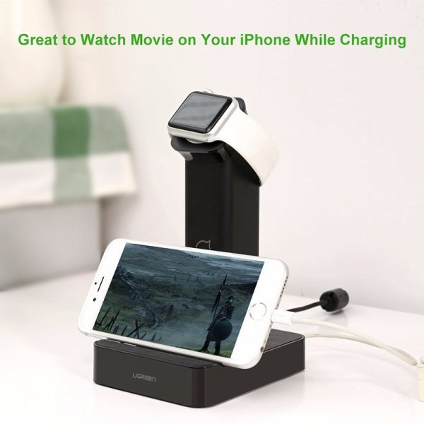 UGREEN Magnetic Charging Dock Black for Apple Watch