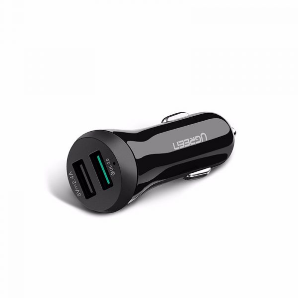 UGREEN 30W Quick Charge 2.0 Dual Port USB Car Charger