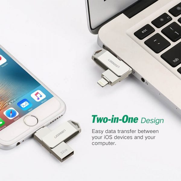 UGREEN USB 2.0 Flash Drive for iPhone and iPad