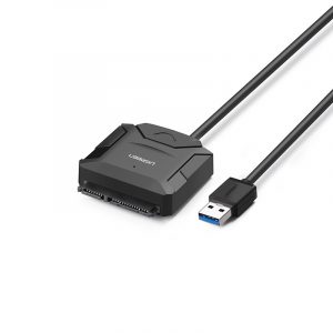 UGREEN USB 3.0 to SATA Converter cable with 12V 2A power adapter 50CM