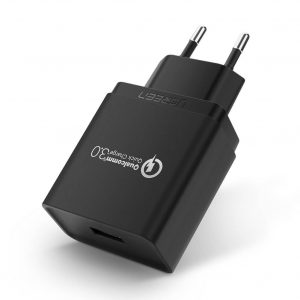 UGREEN Quick Charge 2.0/3.0 USB Charger EU Black