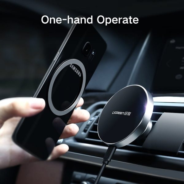 Ugreen Wireless Car Charger Black