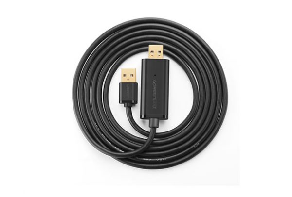 USB 2.0 Data link cable 2M Black