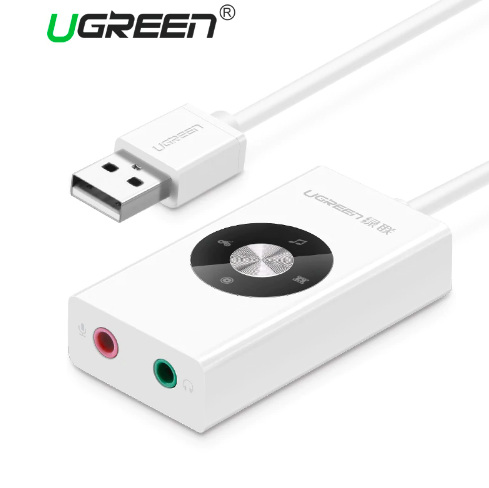 ugreen 7.1 Channel USB Audio Adapter Gray