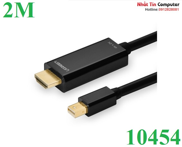 ugreen Mini dp male to hdmi cable -black / 2M