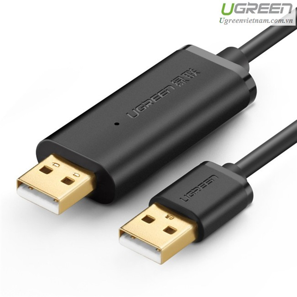 UGREEN USB 2.0 Data link cable-Black  3M