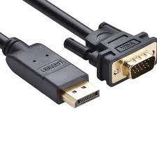 UGREEN DP male to VGA male cable 1.5M
