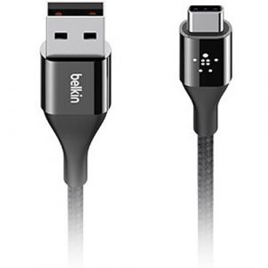 Belkin DURATEK CHARGE CABLE, USB-C TO USB-A,4 ,BLACK