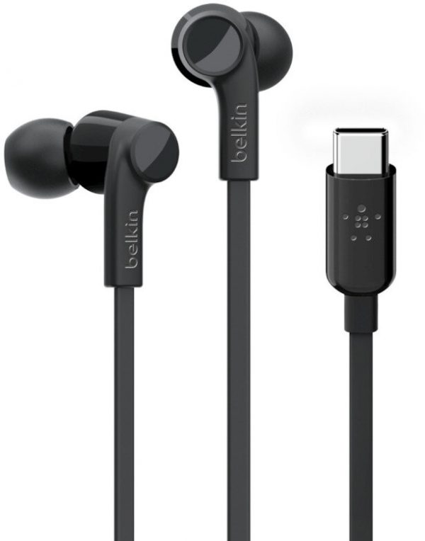 Belkin USB-C IN-EAR HEADPHONE BLACK