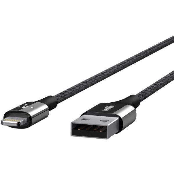 Belkin MIXIT↑™ DuraTek™ Lightning to USB Cable-4ft/1.2m-Black