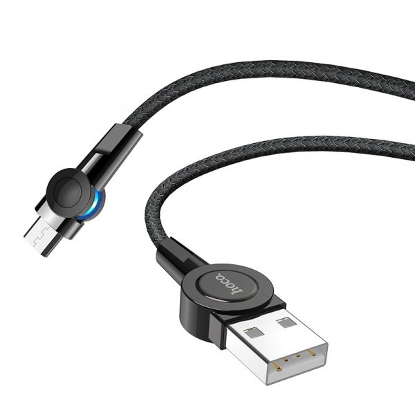 S8 Magnetic Charging Cable Micro Black