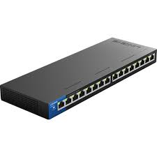 Linksys 16-Port Desktop Gigabit Ethernet Unmanaged Network Switch-LGS116