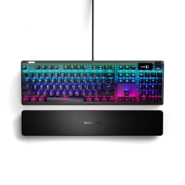 SteelSeries Apex 7 RGB Backlit (Red Switch) Mechanical Gaming Keyboard