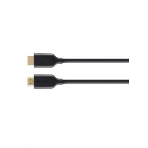 Belkin CABLE,HDMI,M/M,2M,HIGH SPEED W/ETHERNET,BLACK,GOLD Belkin CABLE,HDMI,M/M,2M,HIGH SPEED W/ETHERNET,BLACK,GOLD