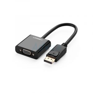 UGREEN DP Male to VGA Female Converter Cable (Black)