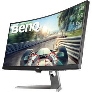 BenQ EX3501R 35 Inch Curved Gaming Monitor for Sim Racing, 2K Ultrawide BenQ EX3501R 35 Inch Curved Gaming Monitor for Sim Racing, 2K Ultrawide