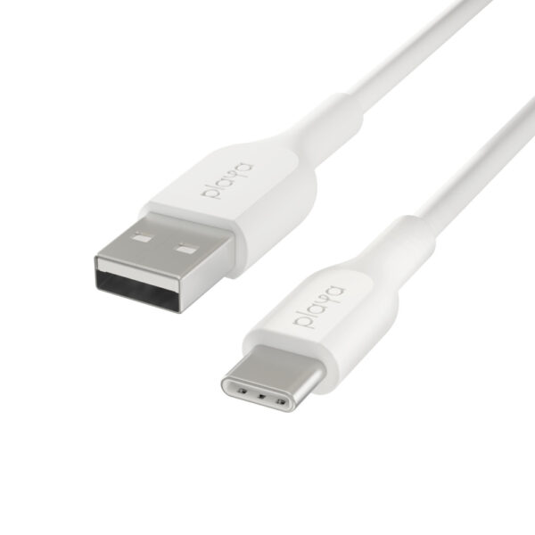 Belkin PMWH2001yz1M 745883791262 USB-C Cable for Note10 / S10 / Pixel 3 / iPad Pro Heavy Duty 1m White