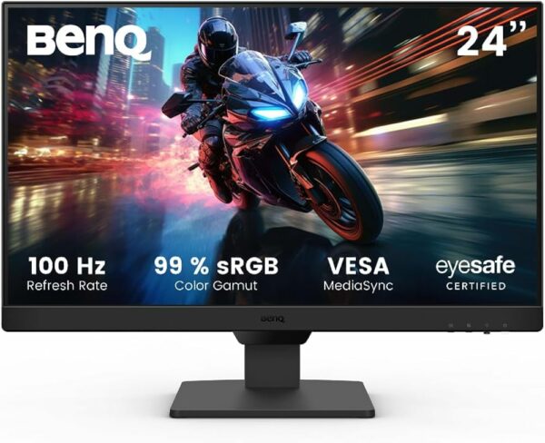 BenQ GW2490 24 inch 100Hz 99% sRGB Eye-Care Home Office Monitor