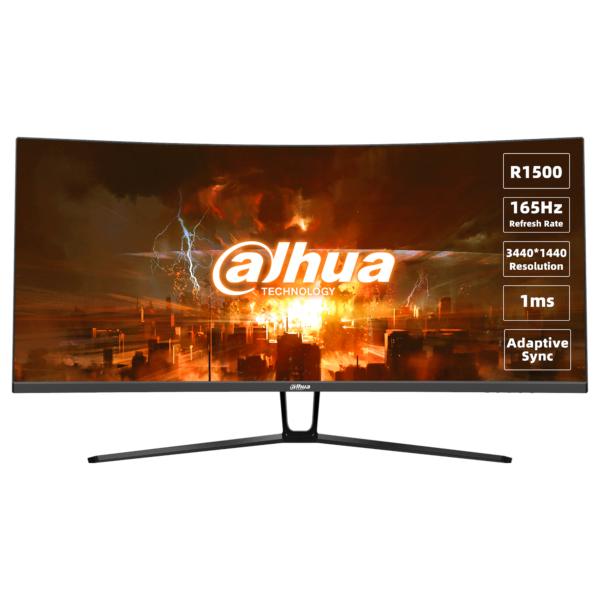 Dahua DHI-LM34-E330C 34" UltraWide WQHD Gaming Curved Monitor