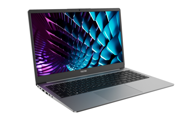 Tecno MEGABOOK K16S Laptop with AMD R5-7430U 2.3GHz, 16GB RAM, 512GB nVME SSD